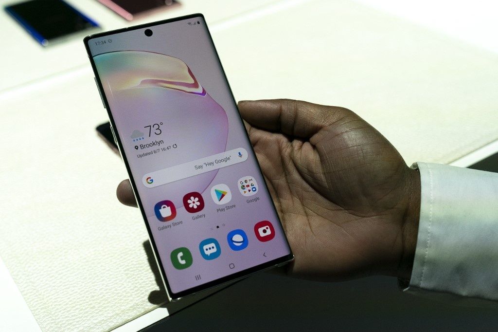 Samsung presentó en Nueva York su nuevo smartphone de alta gama