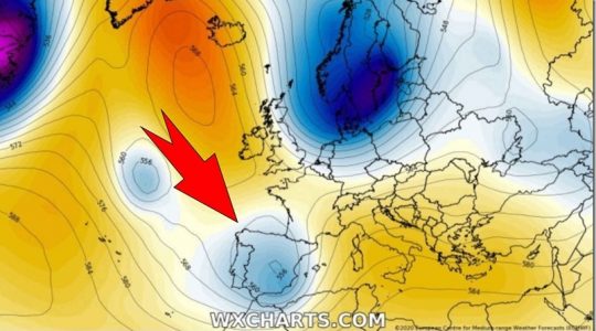 Llega una nueva borrasca a España: vuelven las tormentas y bajan las temperaturas