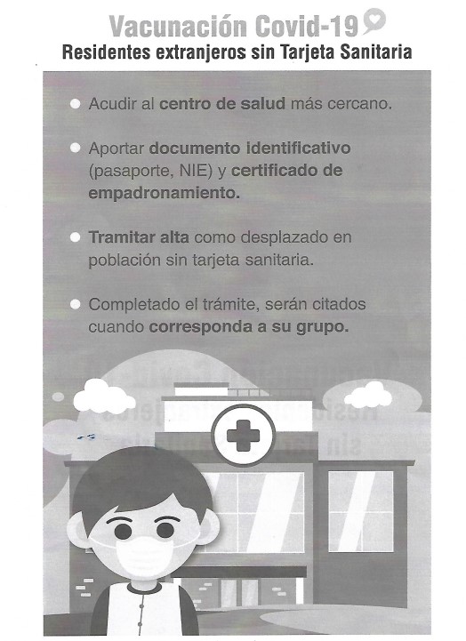Cómo acceder a la vacuna contra la Covid-19 en Canarias si no tienes tarjeta sanitaria