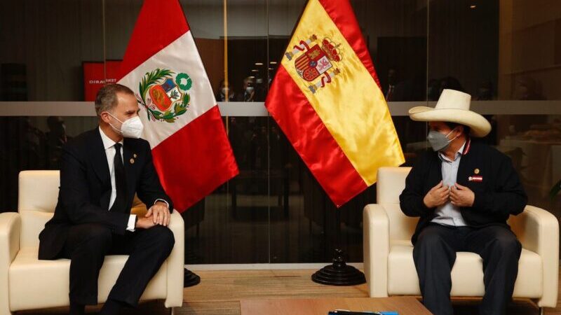 Pedro Castillo insulta a España y a Felipe VI