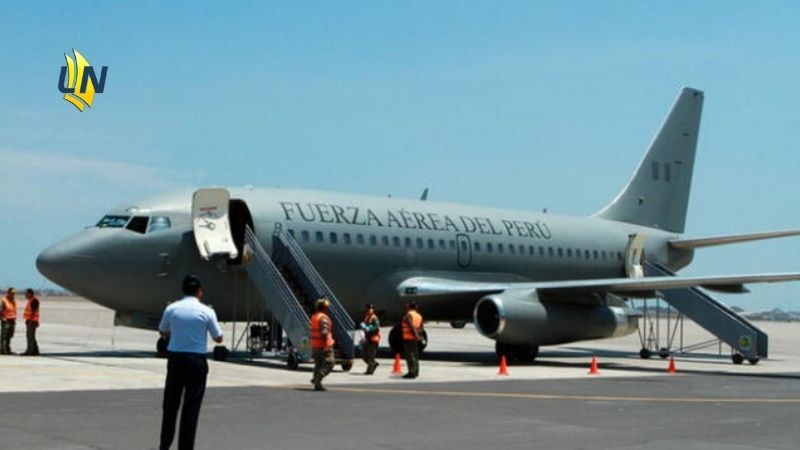 Avión de la Fuerza Aérea del Perú