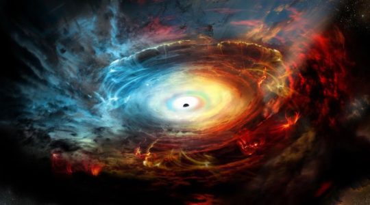Descubren un agujero negro «monstruoso» cuya masa es 12 veces la del Sol