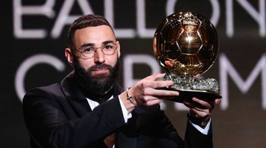 Karim Benzema se alza con el Balón de Oro