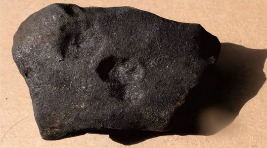 Recuperan y analizan por primera vez un meteorito caído en Galicia