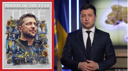 Volodímir Zelenski y «el espíritu de Ucrania», persona del año para la revista Time