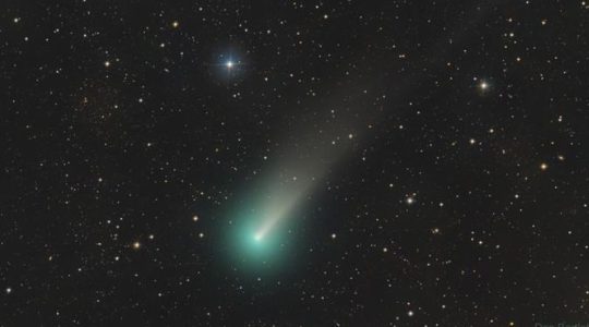 Raro cometa verde visitará la Tierra por primera vez desde la época de los neandertales