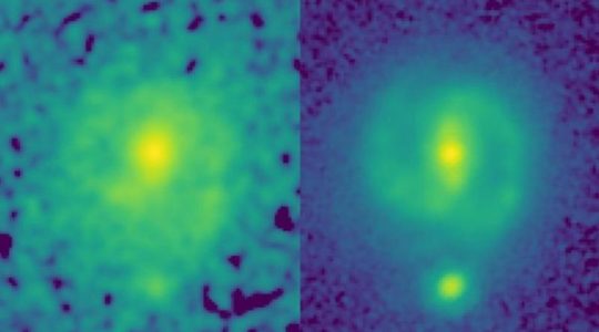 James Webb descubre dos galaxias como la Vía Láctea a 11 mil años luz