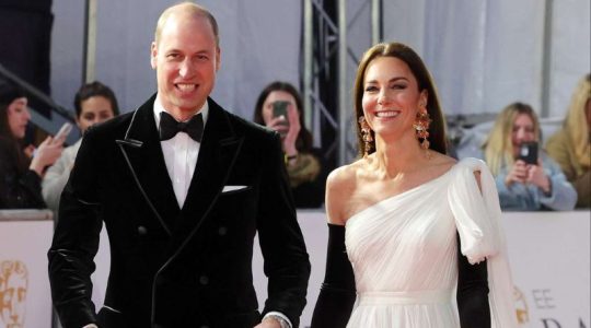 Tras los intensos rumores de infidelidad, así fue la aparición del príncipe Guillermo y Kate en los BAFTA