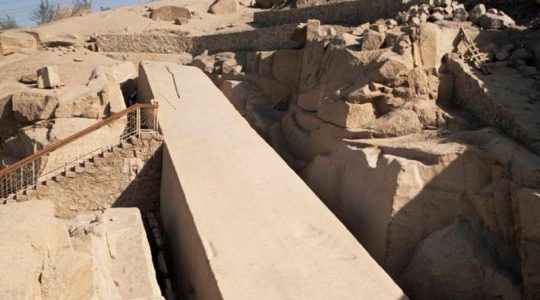 El colosal obelisco inacabado de 3.500 años de antigüedad por muchos desconocido
