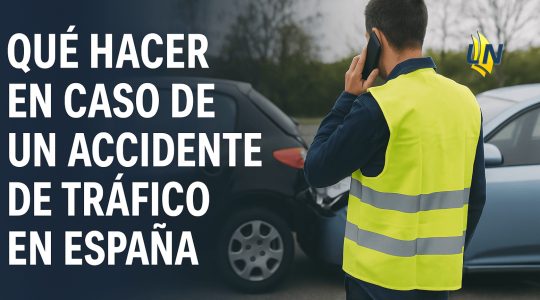 Qué hacer tras un accidente de tráfico en España